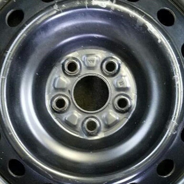16" COROLLA 09-16 16x6.5, steel Original OEM Wheel Rim - Angle View