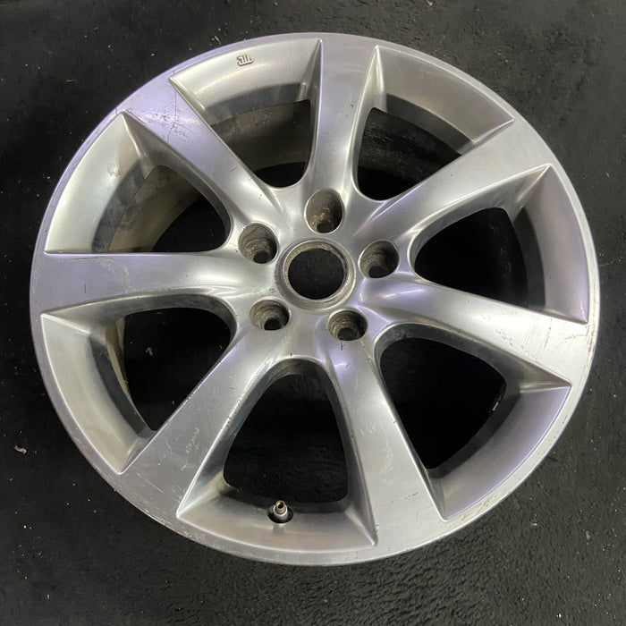 17" INFINITI G35 05-06 17x7 , 7 spoke Original OEM Wheel Rim - Side Profile