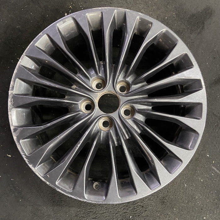 18" AVALON 16-18 18x7.5 alloy 20 spoke dark gray Original OEM Wheel Rim