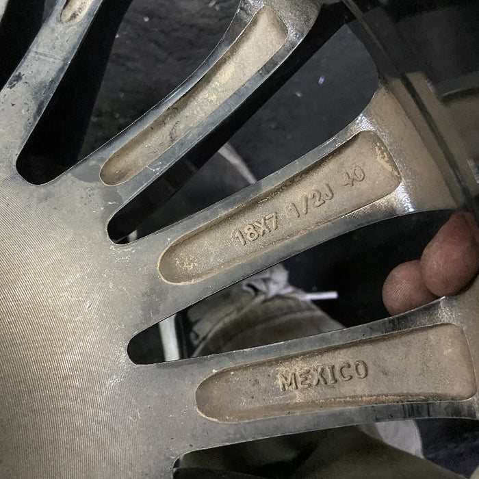 18" AVALON 16-18 18x7.5 alloy 20 spoke dark gray Original OEM Wheel Rim