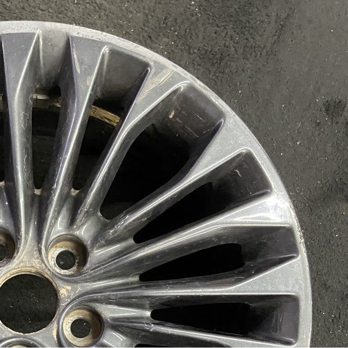 18" AVALON 16-18 18x7.5 alloy 20 spoke dark gray Original OEM Wheel Rim