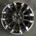 18" TRAVERSE 24 , 18x7.5, gloss black Original OEM Wheel Rim - Angle View