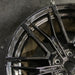 21" BMW M5 25 21x11 5 double spoke black Original OEM Wheel Rim - Side Profile