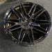 21" BMW M5 25 21x11 5 double spoke black Original OEM Wheel Rim - View 7