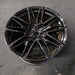 21" BMW M5 25 21x11 5 double spoke black Original OEM Wheel Rim - View 8