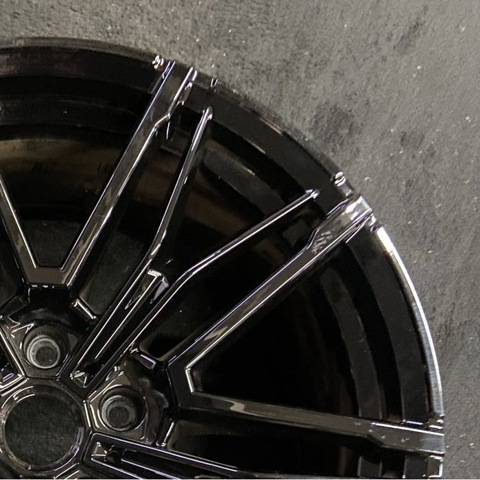 20" BMW M5 25 20x10.5 5 spoke black Original OEM Wheel Rim