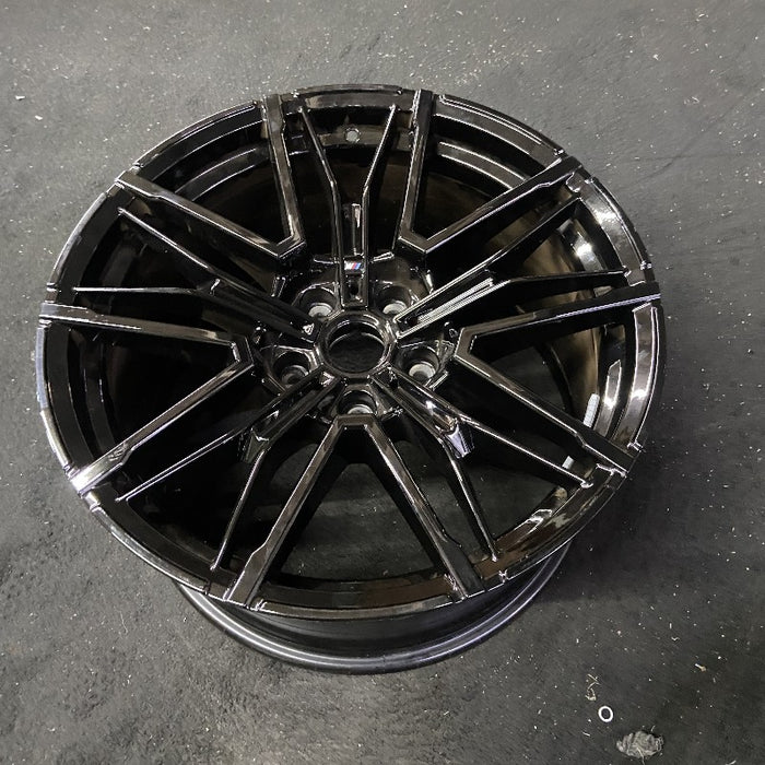 20" BMW M5 25 20x10.5 5 spoke black Original OEM Wheel Rim