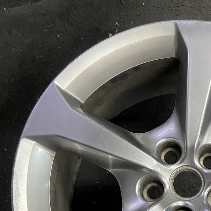 20" CAMARO 13-14 20x9 , , silver, opt R42, midnight silver Original OEM Wheel - Side Profile