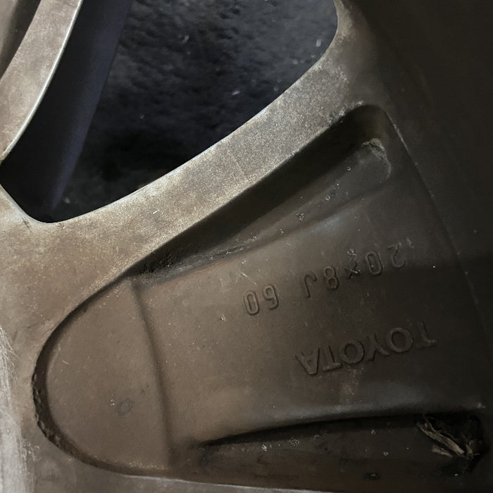 20" TUNDRA 14-17 20x8 alloy 6 spoke exposed lug nuts Original OEM Wheel Rim