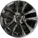 20" GRAND CHEROKEE 17 20x8, 5 spoke , w/o 75th Anniversary package; , black - Front View