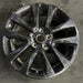 20" GRAND CHEROKEE 17 20x8, 5 spoke , w/o 75th Anniversary package; , black - Angle View