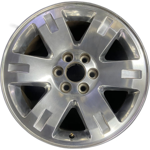 20" SIERRA 1500 PICKUP 07 , 20x8.5, 6 spoke, polished finish Original OEM Wheel - Front View