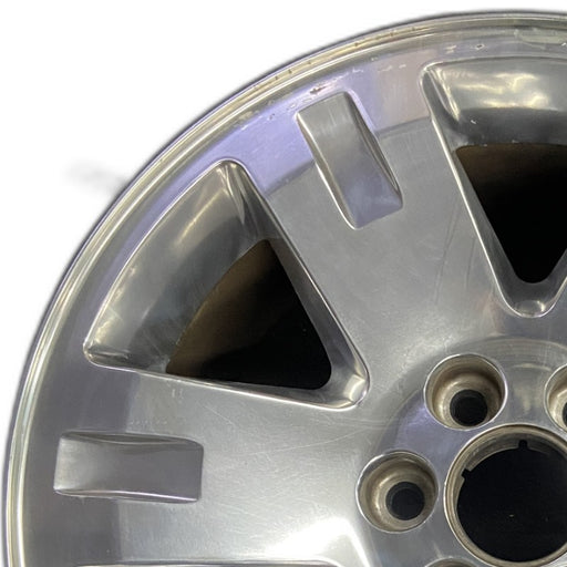 20" SIERRA 1500 PICKUP 07 , 20x8.5, 6 spoke, polished finish Original OEM Wheel - Angle View