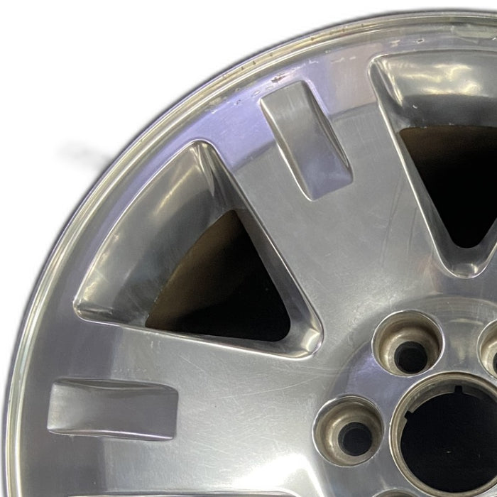 20" SIERRA 1500 PICKUP 07 , 20x8.5, 6 spoke, polished finish Original OEM Wheel - Angle View