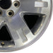 20" SIERRA 1500 PICKUP 07 , 20x8.5, 6 spoke, polished finish Original OEM Wheel - Close-Up Detail