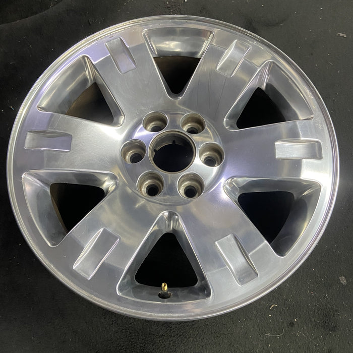 20" SIERRA 1500 PICKUP 07 , 20x8.5, 6 spoke, polished finish Original OEM Wheel - Side Profile