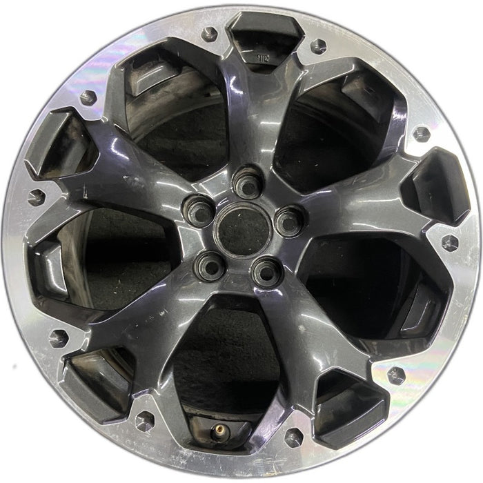 17" XV CROSSTREK 21 17x7 alloy machined face dark gray pockets outer machined Original OEM Wheel Rim