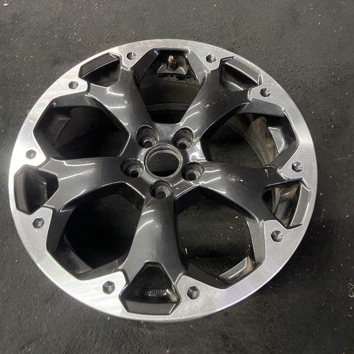 17" XV CROSSTREK 21 17x7 alloy machined face dark gray pockets outer machined Original OEM Wheel Rim