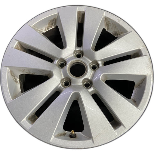 17" LEGACY 15-19 17x7, alloy Original OEM Wheel Rim - Front View