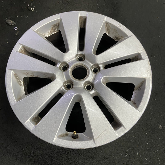 17" LEGACY 15-19 17x7, alloy Original OEM Wheel Rim - Angle View