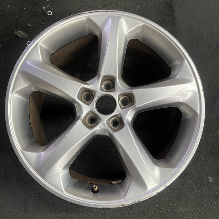 18" FUSION 13-14 18x8, , 5 spoke Original OEM Wheel Rim - Angle View