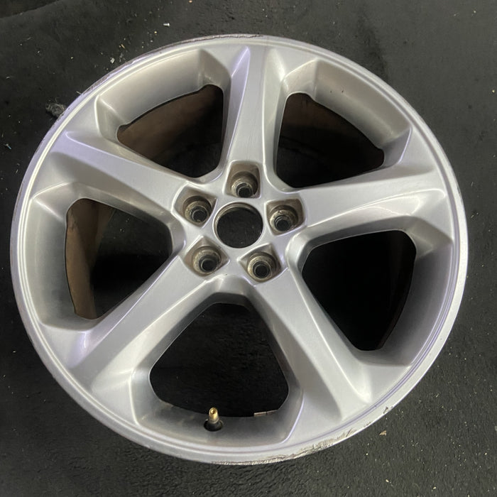 18" FUSION 13-14 18x8, , 5 spoke Original OEM Wheel Rim - Side Profile