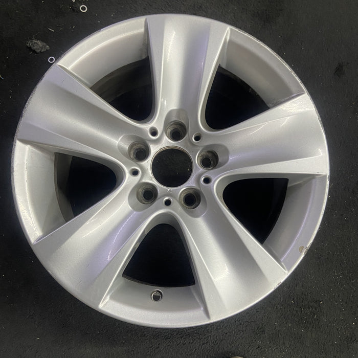 17" BMW 528i 11-16 17x8 , 5 spoke Original OEM Wheel Rim - Angle View
