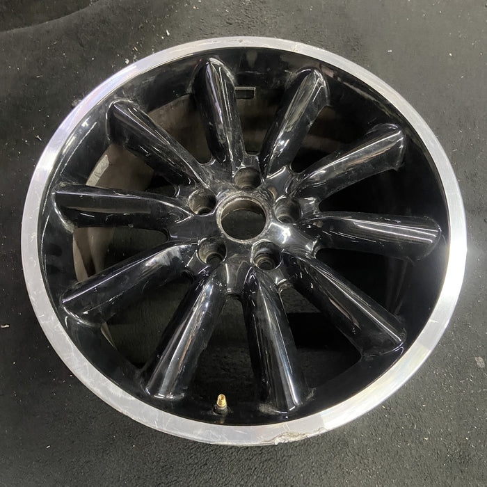 19" MUSTANG 12 19x9.5 , 10 straight spoke Original OEM Wheel Rim - Angle View