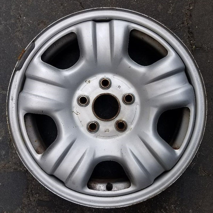16" RAV4 98-00 16x6, steel Original OEM Wheel Rim - Front View