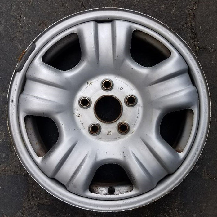 16" RAV4 98-00 16x6, steel Original OEM Wheel Rim - Front View
