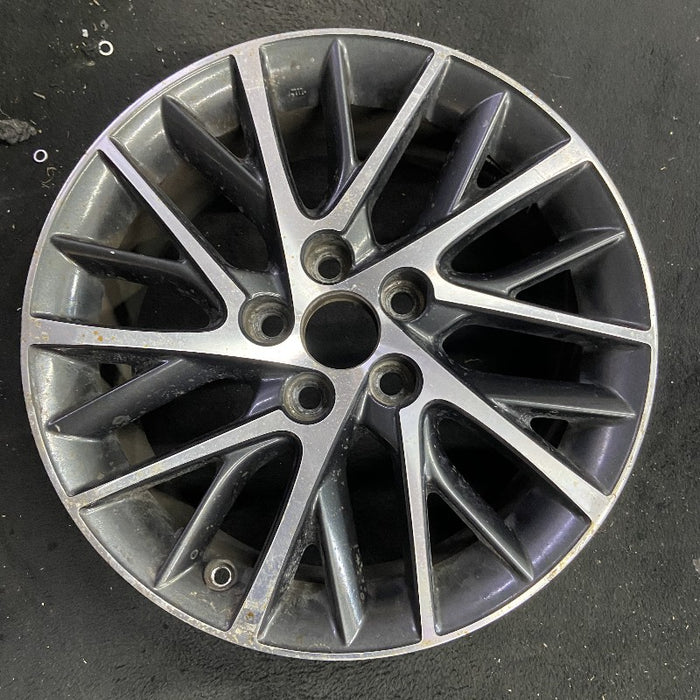 17" LEXUS ES350 16-17 17x7 alloy 20 spoke 10 Y spoke silver gray Original OEM Wheel Rim