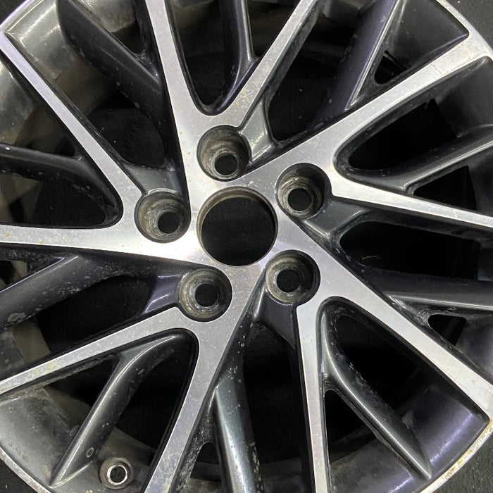 17" LEXUS ES350 16-17 17x7 alloy 20 spoke 10 Y spoke silver gray Original OEM Wheel Rim