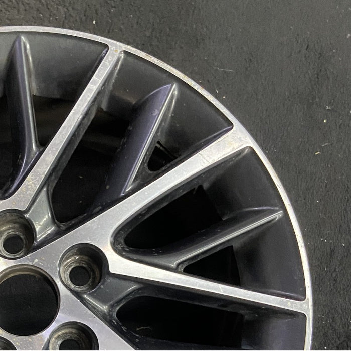 17" LEXUS ES350 16-17 17x7 alloy 20 spoke 10 Y spoke silver gray Original OEM Wheel Rim