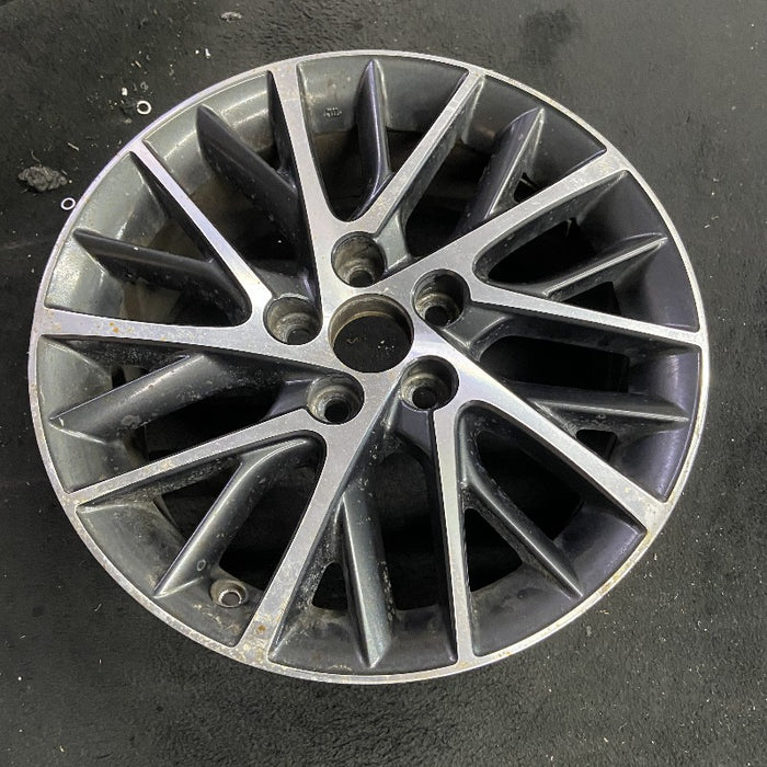 17" LEXUS ES350 16-17 17x7 alloy 20 spoke 10 Y spoke silver gray Original OEM Wheel Rim