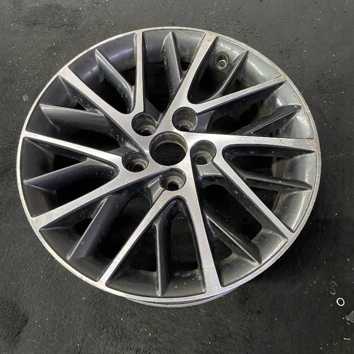 17" LEXUS ES350 16-17 17x7 alloy 20 spoke 10 Y spoke silver gray Original OEM Wheel Rim