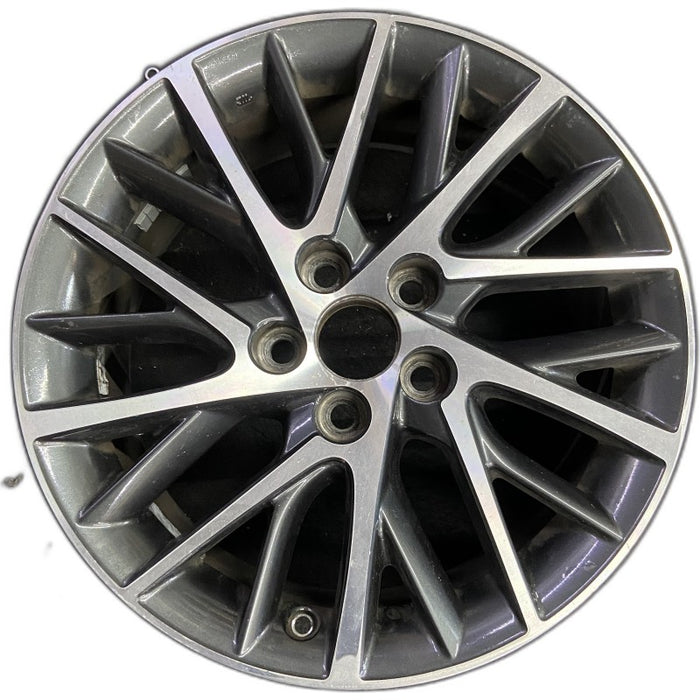 17" LEXUS ES350 16-17 17x7 alloy 20 spoke 10 Y spoke silver gray Original OEM Wheel Rim