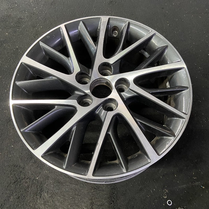 17" LEXUS ES350 16-17 17x7 alloy 20 spoke 10 Y spoke silver gray Original OEM Wheel Rim