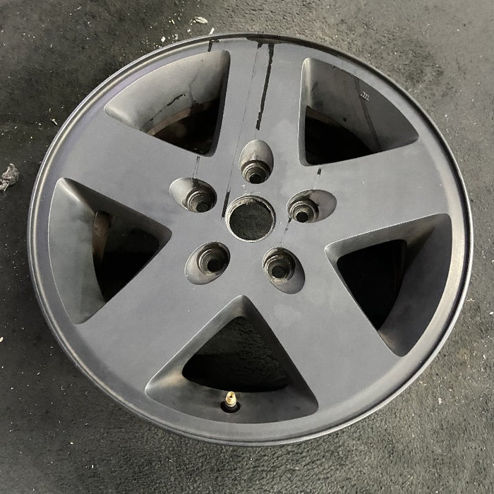 17" WRANGLER 10 17x7.5 5 spoke w/o beadlock; finish gray Original OEM Wheel Rim - View 7