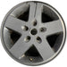17" WRANGLER 10 17x7.5 5 spoke w/o beadlock; finish gray Original OEM Wheel Rim - Front View