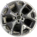 17" XV CROSSTREK 18-20 17x7 , w/machined face Original OEM Wheel Rim - Front View