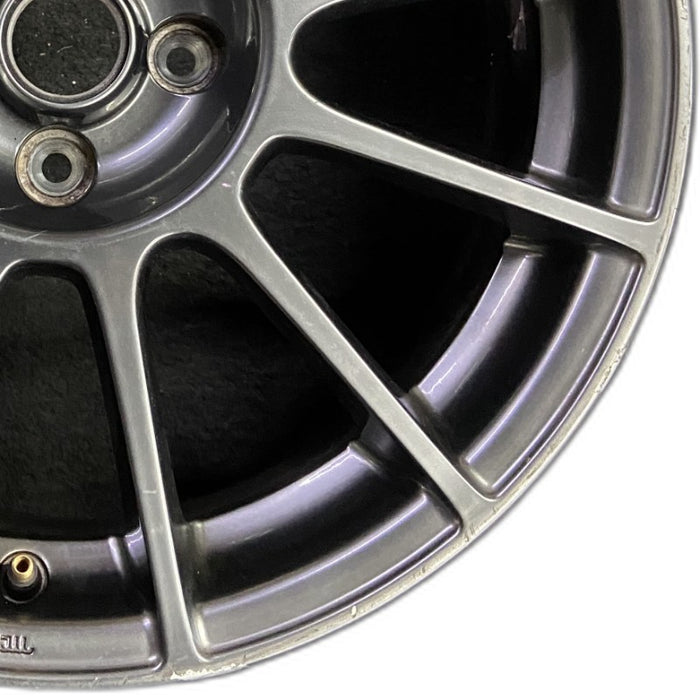 17" FIAT 500 12-13 2 Dr 17x7 alloy black finish Original OEM Wheel Rim