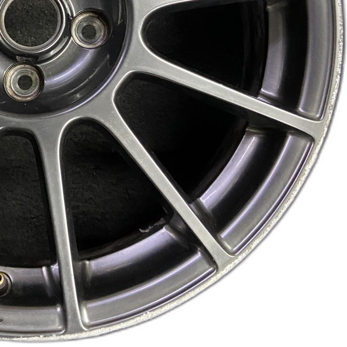 17" FIAT 500 12-13 2 Dr 17x7 alloy black finish Original OEM Wheel Rim