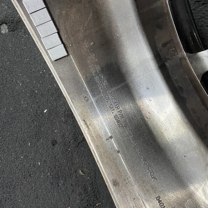 17" FIAT 500 12-13 2 Dr 17x7 alloy black finish Original OEM Wheel Rim