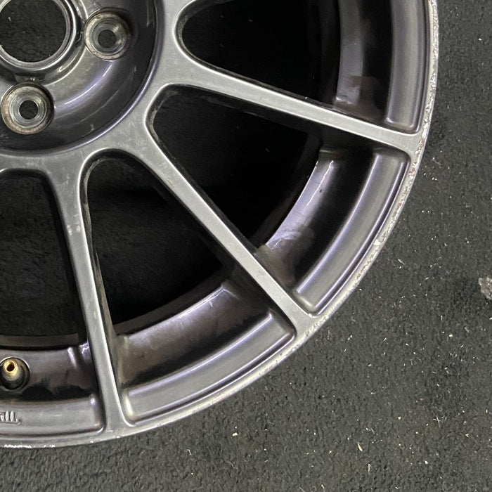 17" FIAT 500 12-13 2 Dr 17x7 alloy black finish Original OEM Wheel Rim