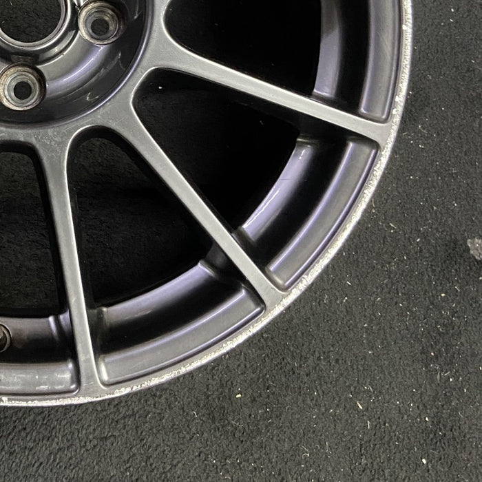 17" FIAT 500 12-13 2 Dr 17x7 alloy black finish Original OEM Wheel Rim