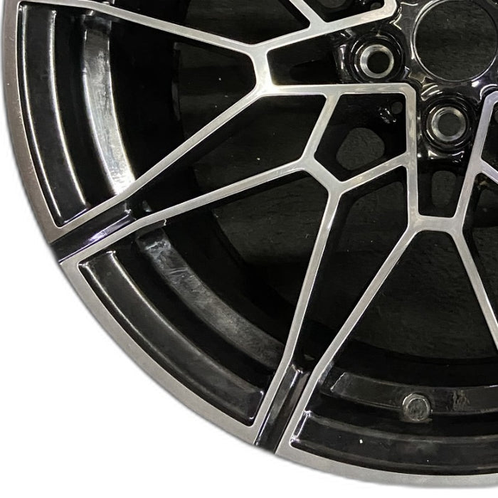19" BMW M3 21-24 19x9.5 10 spoke diamd spoke w/o machined face Original OEM Wheel Rim