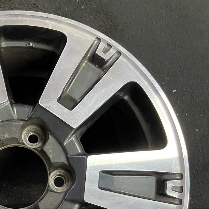 20" TUNDRA 18-21 20x8 alloy 6 spoke exposed lug nuts gray inlay Original OEM Wheel Rim