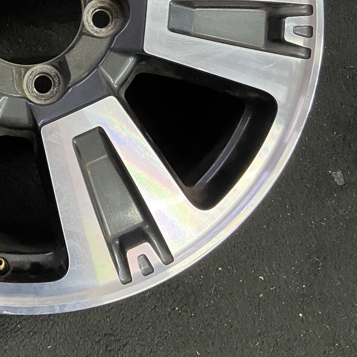 20" TUNDRA 18-21 20x8 alloy 6 spoke exposed lug nuts gray inlay Original OEM Wheel Rim