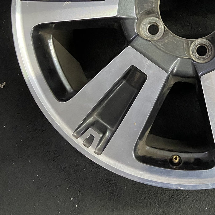 20" TUNDRA 18-21 20x8 alloy 6 spoke exposed lug nuts gray inlay Original OEM Wheel Rim