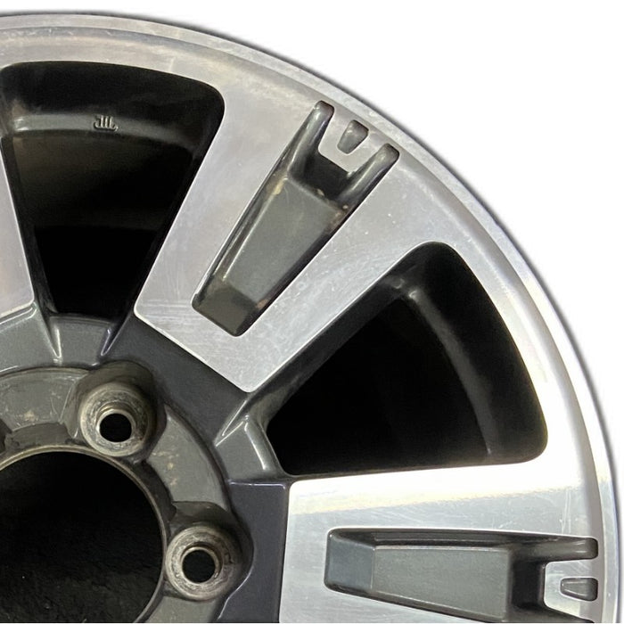 20" TUNDRA 18-21 20x8 alloy 6 spoke exposed lug nuts gray inlay Original OEM Wheel Rim